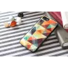 Protective phone case iKins for Apple iPhone 8/7 — mosaic pattern, black