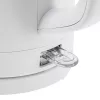 Electric kettle Adler AD 1379w — 1.7 L, up to 2200 W, white, 360° swivel base, polypropylene