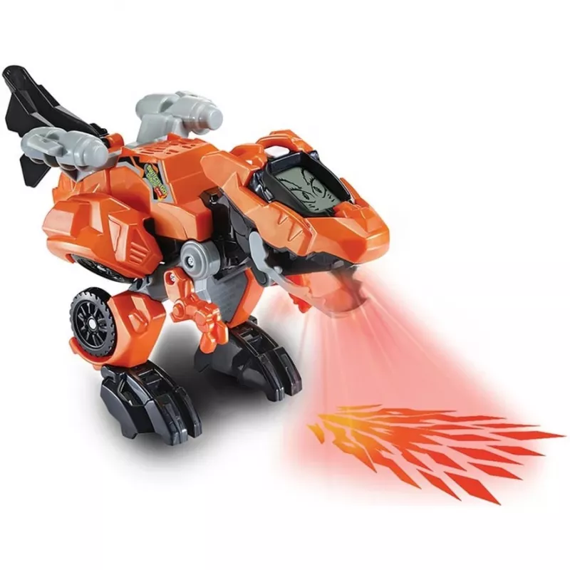 Transforming play figure VTech Fire-T-Rex 80-538004 — electronic toy that converts into dinosaur