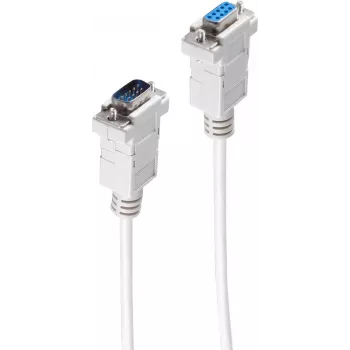 Serial Cable ShiverPeaks BS78045-3 Grey 3m DB-9