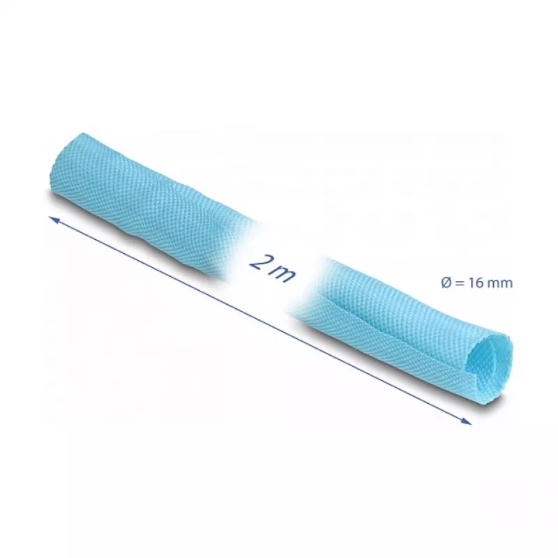 Cable Sleeve DeLOCK 20877 Blue 1.7 cm Polyester 2000 mm