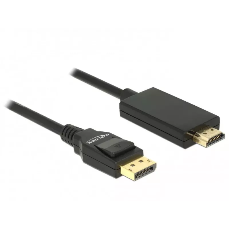 Video Cable Adapter DeLOCK 85318 DisplayPort to HDMI 3m Black