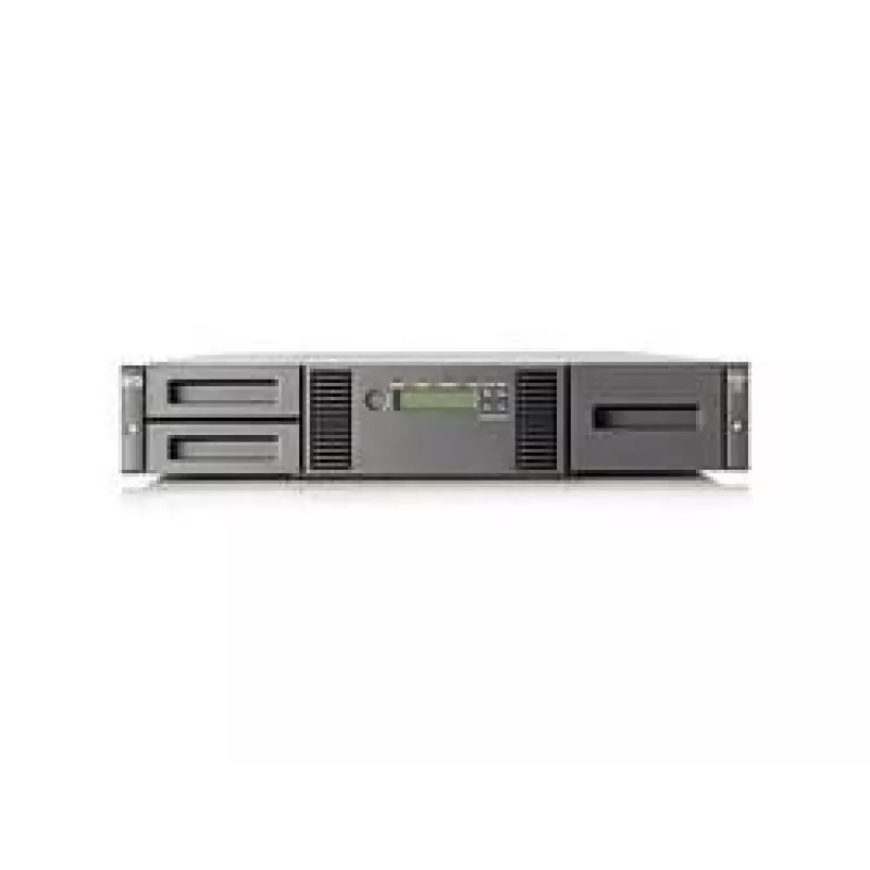 Hewlett Packard Enterprise HPE StorageWorks MSL2024 - Tape Library - LTO Ultrium - maximum number of drives: 2 - Rack - rack-mountable - 2U - barcode reader - for ProLiant DL120