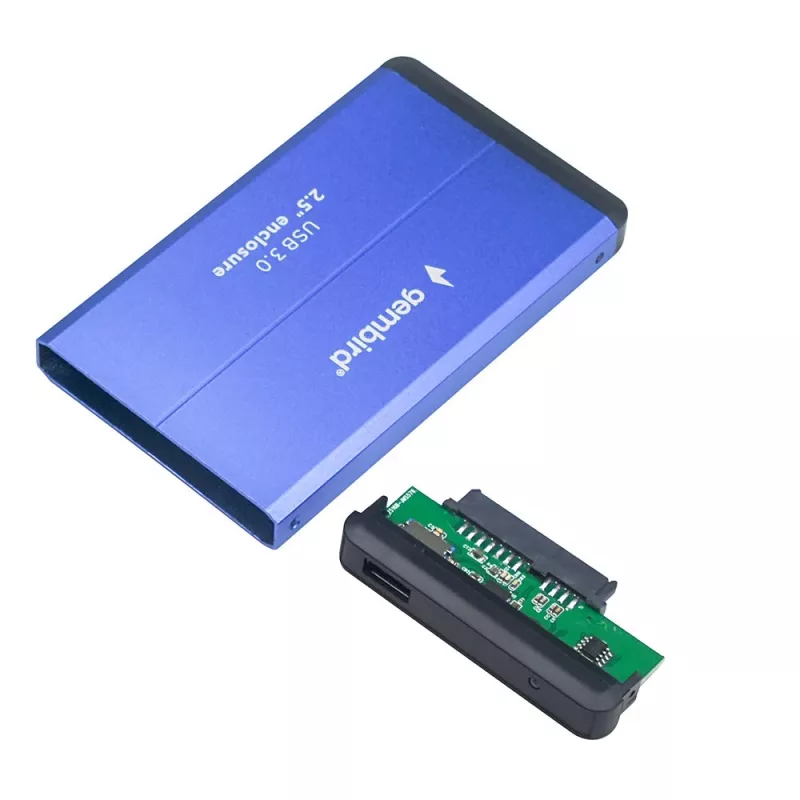 Gembird EE2-U3S-2-B Speicherlaufwerksgehäuse HDD-Gehäuse Blau 2.5 (EE2-U3S-2-B)
