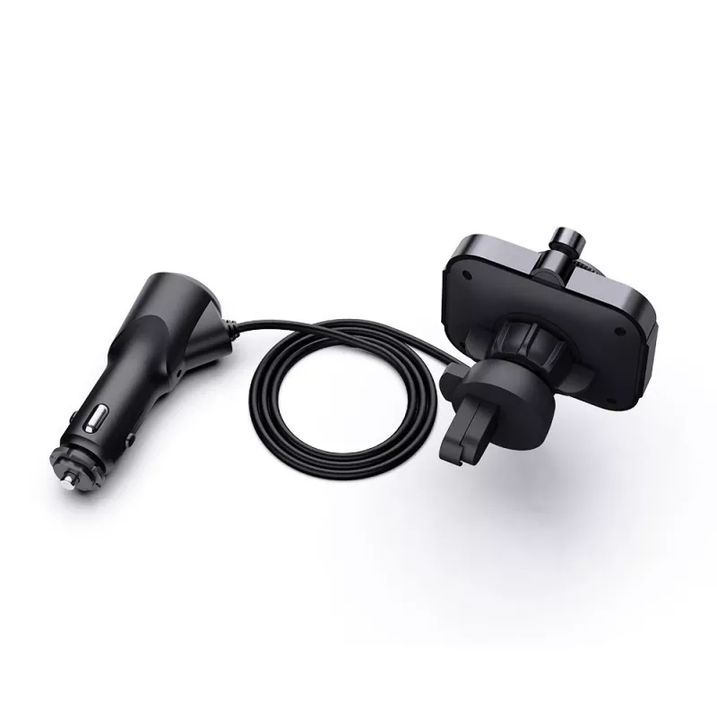 FM transmitter SAVIO TR-14 Bluetooth USB, FM 87.6–107.9 MHz, MicroSD, USB-C, 12 V car power