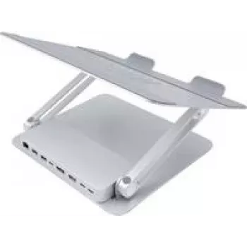 Laptop stand Dexlan 310790 Silver Aluminium USB 5000 Mbit/s