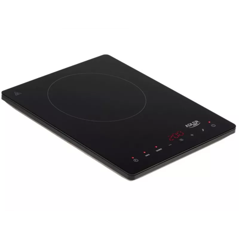 Adler AD 6513 hob Black Countertop 29 cm Zone induction hob 1 zone(s)