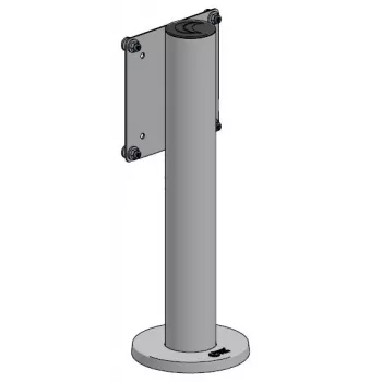 Fixed Height Monitor Mount ergonomic solutions SAFEGUARD04 — VESA 75/100 compatible, fixed-height desk bracket