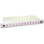 Lightwin LWL Splice Box, 24 Fibres, 12x DLC Multimode, 50/125µm OM4 Pigtail Splice Boxes (SPBOX 24G50 OM4 DLC)