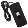 Power strip MACLEAN MCE391 B – 6 sockets, 4×USB-A + 1×USB-C, 110–240V, 2500W, 3 m cable, black