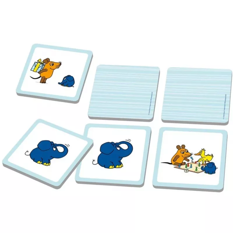 Die Mouse: Elefanten-Memo, 50. Geburtstag, Memory Game