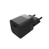 Travel USB-C Charger FIXED FIXC25M-C-BK, fixed cable, 25W, compact