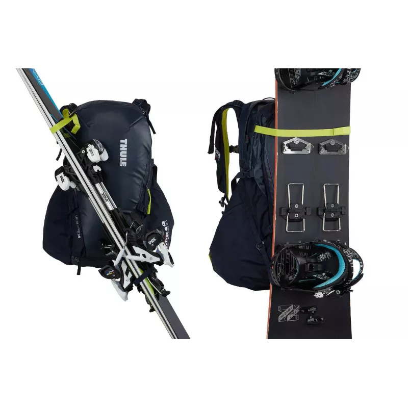 Thule 3610 Upslope 35L Removable Airbag 3.0 Ready Ski And Snowboard Backpack Lime Punch