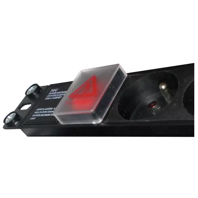 Alantec PZ081U3M power extension 3 m 8 AC outlet(s) Indoor Black