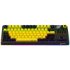 LORGAR KBP70TKLW, Wireless TKL Mechanical Gaming Keyboard Pro, Black/yellow, EN layout