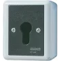 JUNG 833.18 G - Key Switch - 1P - Wired - Black - White - Thermoplast - IP44