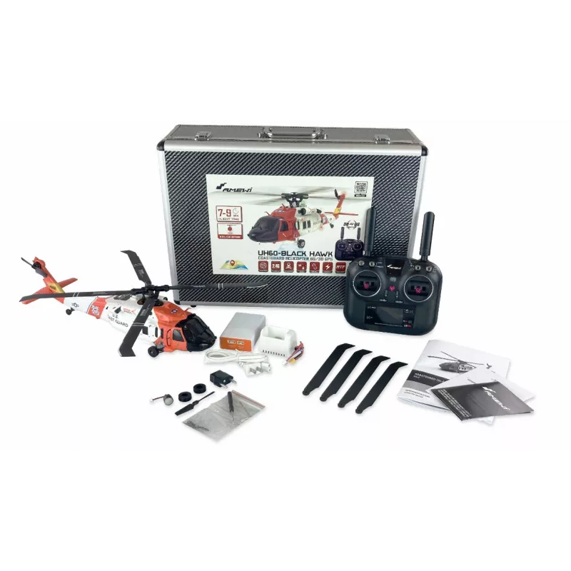 Helicopter Amewi UH60 Black Hawk Electric engine 1:47