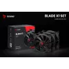 All-in-one liquid cooler SAVIO BLADE SET 120 mm fan 1800 RPM 32 sone Black
