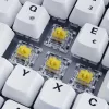 Sharkoon SKILLER SGK50 S3 PBT keyboard Gaming USB QWERTZ German White