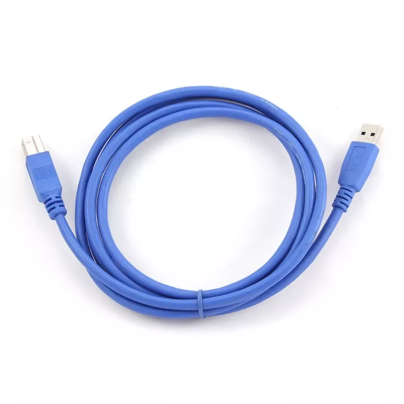 Gembird - USB Cable - USB Type a (M) Zu USB Type B (M) - USB 3.0 - 1.8 M - Moulded - Blue