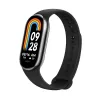 Xiaomi Smart Band 8 Black, Fitness Tracker, Bluetooth 5.1, 190mAh, 1.62, 5 ATM, Accelerometer, PPG Sensor, Gyroscope