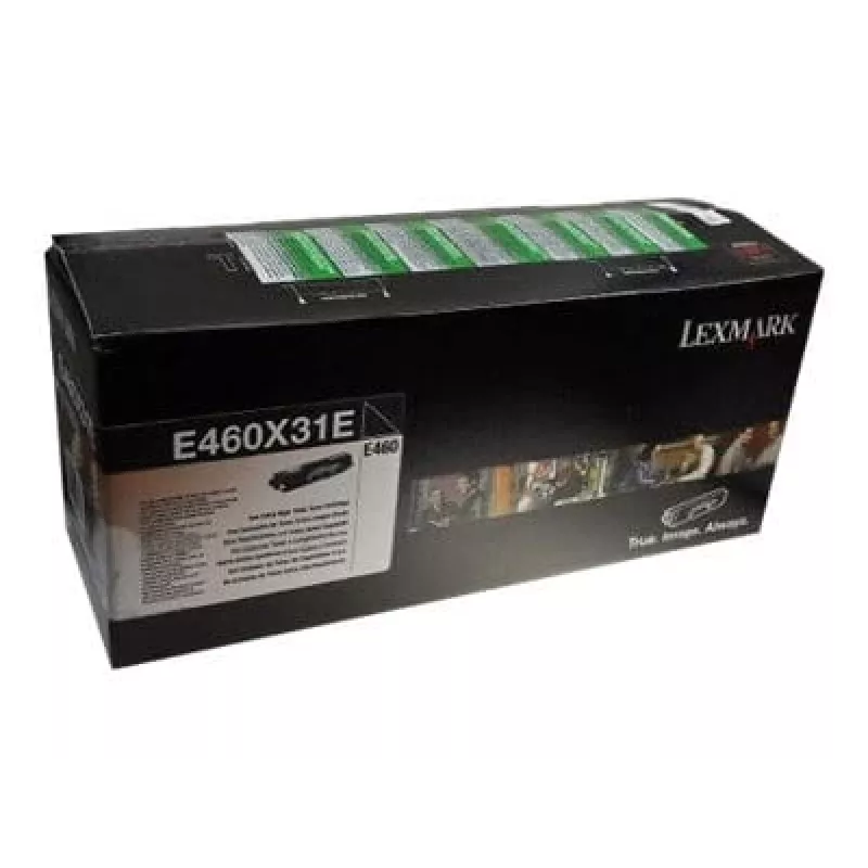 Toner cartridge Lexmark E460X31E 10000 pages Black