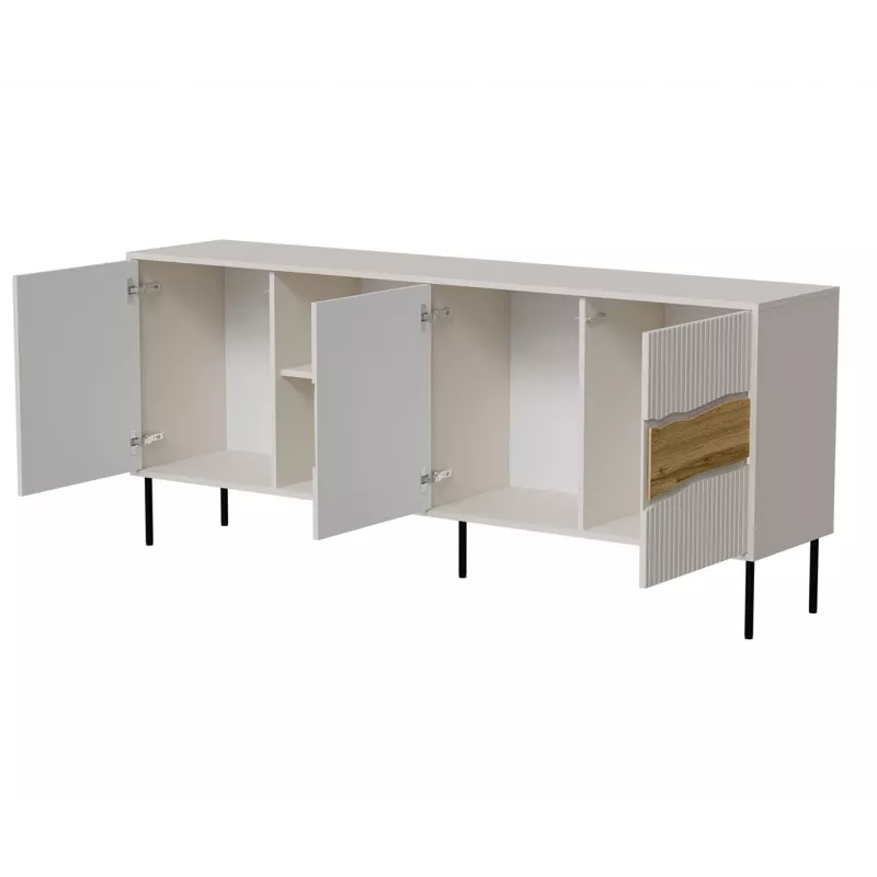 Cama INSERTO 3D1W chest of drawers 190x40x80 cashmere + LED