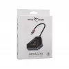 USB-C hub SBOX HEXAGON 6-in-1 with HDMI and Ethernet, Type-C white