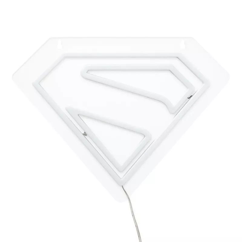 Wall-mount LED neon light Paladone Superman PP14478SMTVN, decorative wall sign