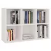 MALAX MINI 2X3 WHITE BOOKCASE