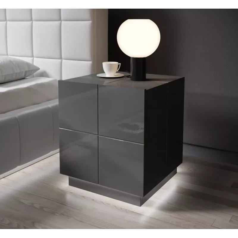 Bedside table lamp Cama Meble REJA — surface-mounted white LED, AC powered