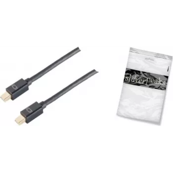 DisplayPort cable ShiverPeaks BS10-51025 1 m Mini DisplayPort Black