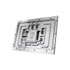 Backplate Alphacool 10270 Acrylic Aluminium Chrome Copper Nylon Black Transparent
