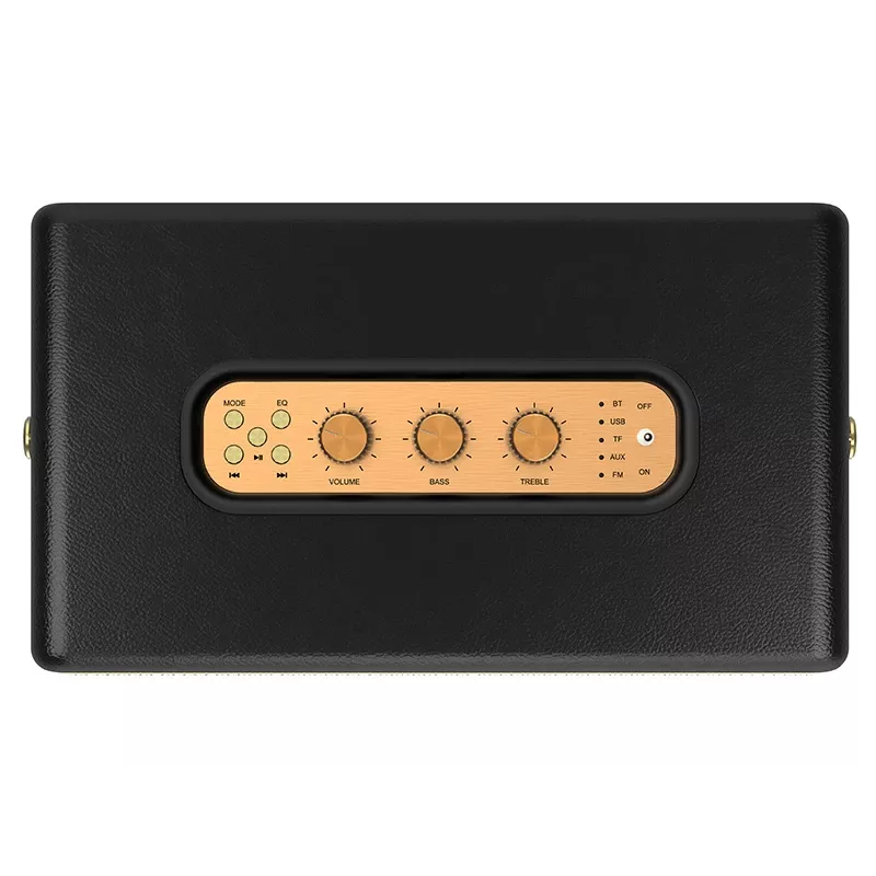 Portable stereo speaker TRACER M45 Black — Bluetooth 5.0, 45 W RMS, FM radio, built-in mic, battery-powered