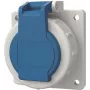 Mennekes Schuko panel-mount socket outlet 16A2p+E 230V IP68 BL 17006 (17006)