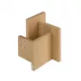 ARTELEGNO COMBI Magnetic knife stand with container