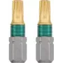 Screwdriver Bit KWB 124230 2 pcs Torx T30 25 mm