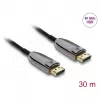 DELOCK active optical DisplayPort 2.1 cable 8K 60Hz 40Gbps 30 m