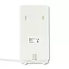 Omni-directional antenna QOLTEC 57013, 0.6–2.7 GHz, 30 dBi, vertical polarization, 50 Ω, white ABS housing