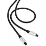 SpeaKa Professional Toslink Digital-Audio Connection Cable [1x Toslink-Plug (ODT) - 1x Toslink-Plug (ODT)] 1.50 m Black SuperSoft-jacket SpeaKa Professional (SP-7870568)