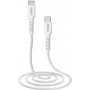 SBS TECABLELIGTC1W - 1 m - Lightning - USB C - Male - Male - White