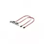 Wentronic goobay - SATA-cover plate, Internal/external - Serial ATA 150/300 - SATA (W) to eSATA (M) - 50 cm (93046)