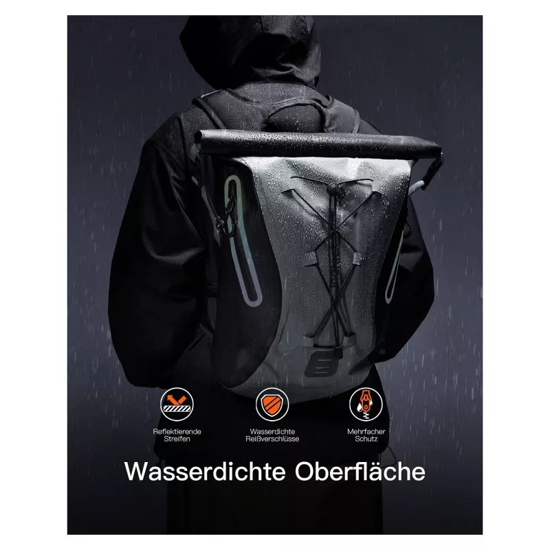 inateck notebook backpack BP06003 gray/black 25-30L