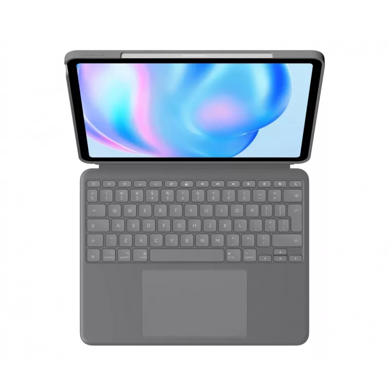 Logitech Combo Touch Keyboard QWERTY US International Grey Trackpad
