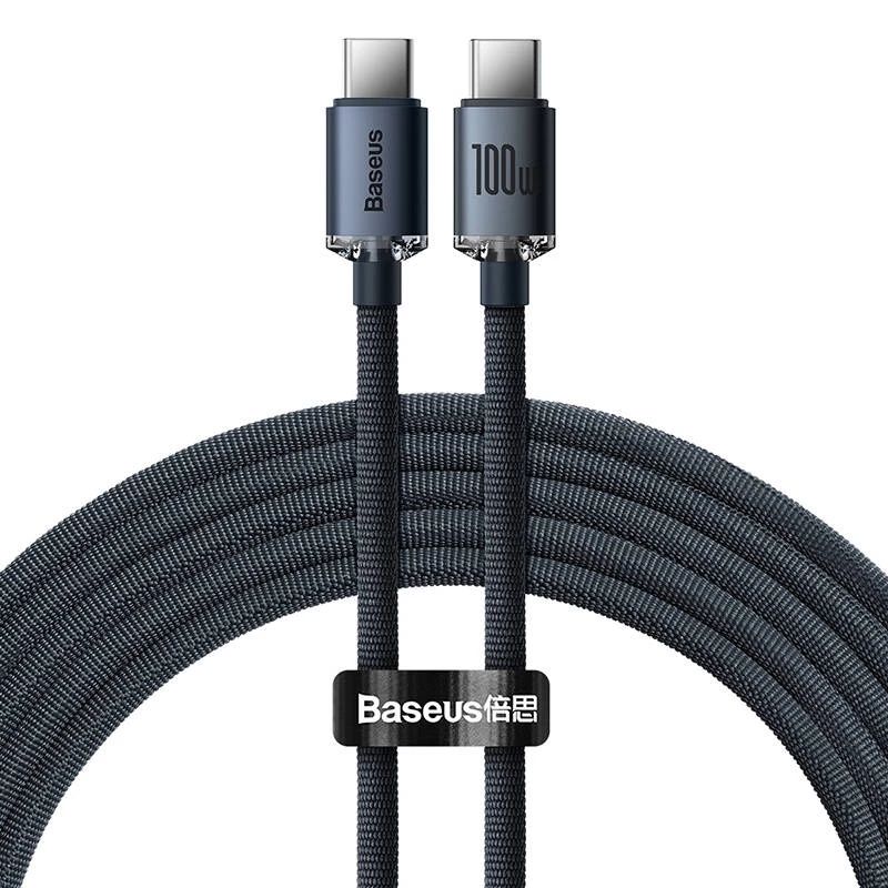 USB cable Baseus CAJY000701 2 m USB C Black 0.48 Gbit/s