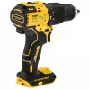 Cordless drill DeWALT DCD709N-XJ, brushless 18V, 2-speed, 1650 RPM, 65 N·m, keyless chuck 1.5–13 mm, 1.2 kg