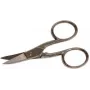 Nail scissors c.k tools C8061 90 mm nickel plated, precision manicure tool
