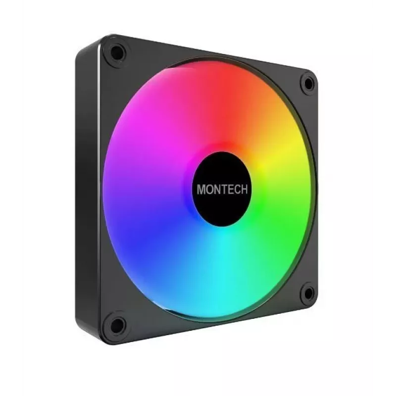 Montech GF120 V2 ARGB Computer case Fan module 12 cm Black 3 pc(s)