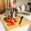 Cookware set Salter BW06746EU7 — Stainless steel 5-piece set with lids