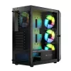 Computer Case Logic Concept Portos ARGB ATX Black